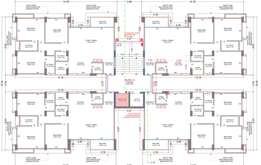 Floor Plan of Shloka Nirvaan in Bhimrad, Surat - Image 394877