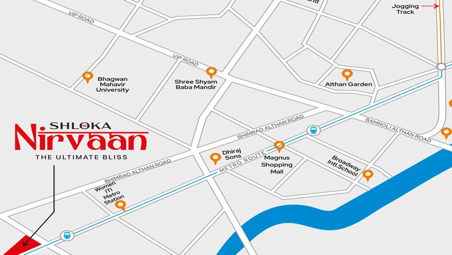 Location of Shloka Nirvaan - Image 394876