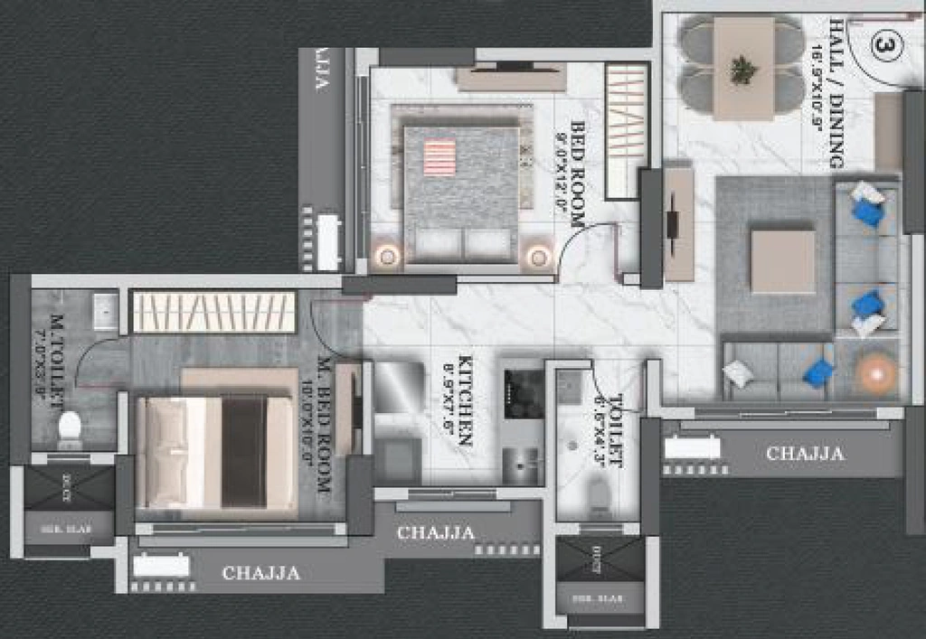 2 BHK Flat in Vinayak Shivay in Goregaon West, Mumbai - Image 914853