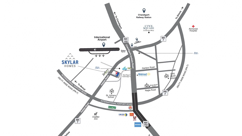 Location of Ornay Skylar Homes - Image 394136