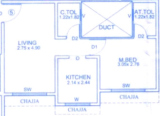 1 BHK Flat in Bhagwati Shree Krishna Kunj in Bhiwandi, Thane - Image 914861