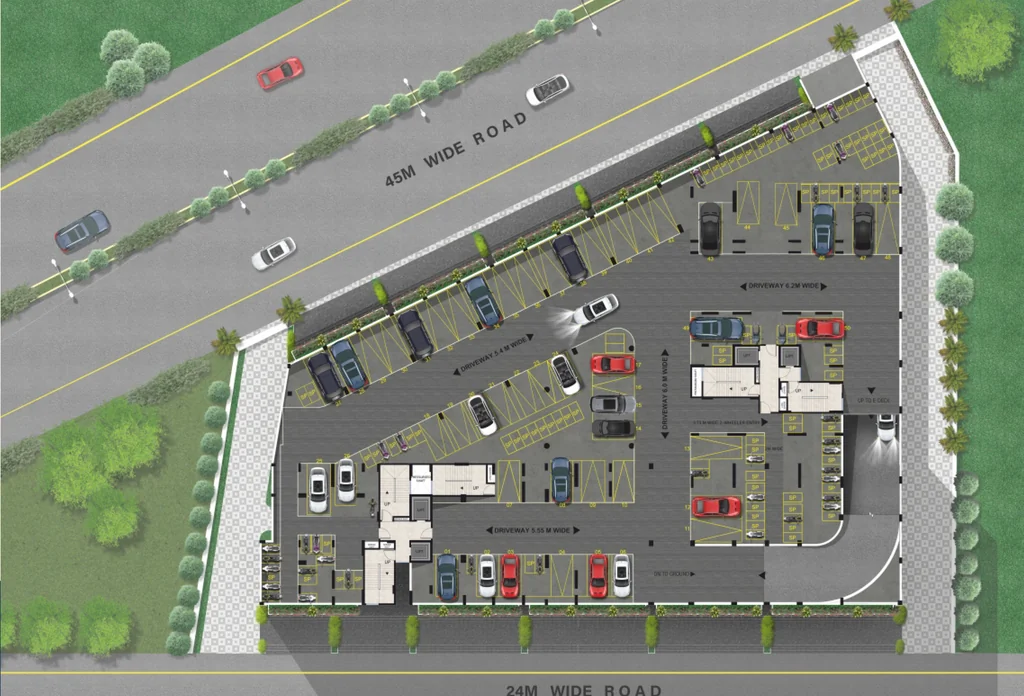 Master Plan of Arvel Zenith Heights in Mahim Road, Palghar - Image 395766