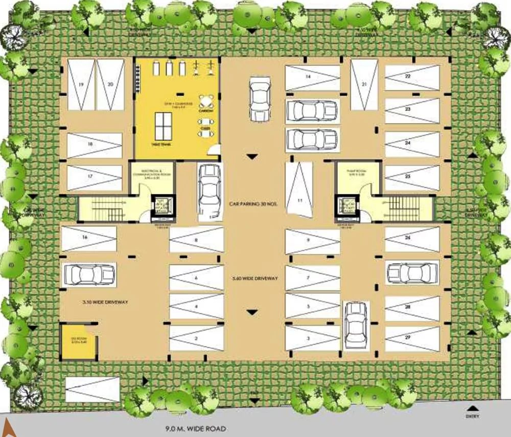 Master Plan of NM Ebony in Manapakkam, Chennai - Image 394126