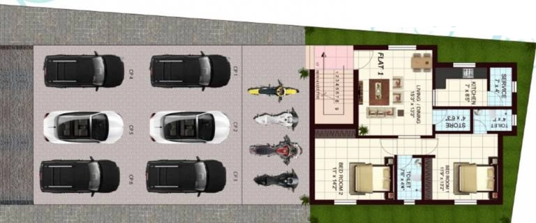Master Plan of Ubiqon Mabel in Siruseri, Chennai - Image 394143