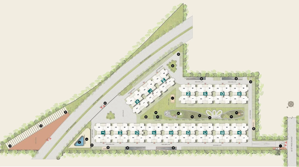 Master Plan of Suncity Ultima in Zirakpur, Chandigarh - Image 394159