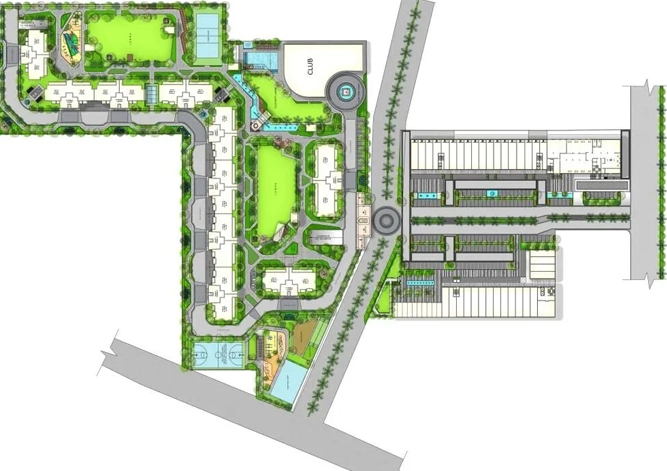 Master Plan of Vintage Greens in Zirakpur, Chandigarh - Image 394237