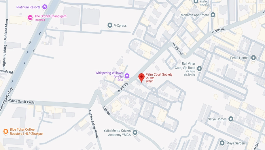 Location of Aditya Palm Court - Image 394265