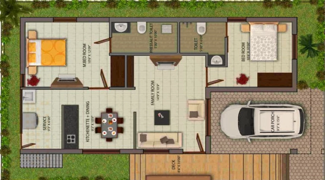 2 BHK House/Villa in Covai Chinmayam in Annur, Coimbatore - Image 914147