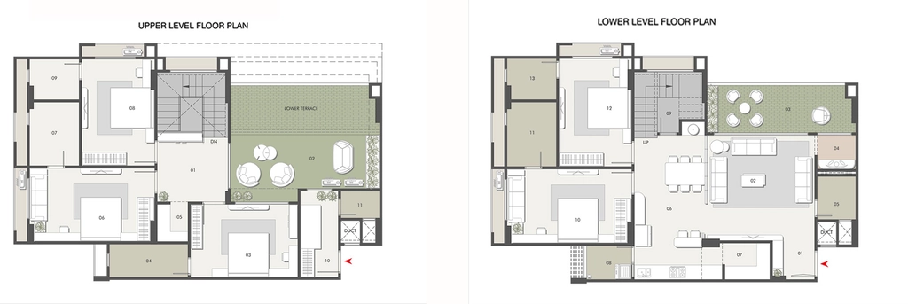 5 BHK Penthouse in Sun Mayfair in Godhavi, Ahmedabad - Image 914190