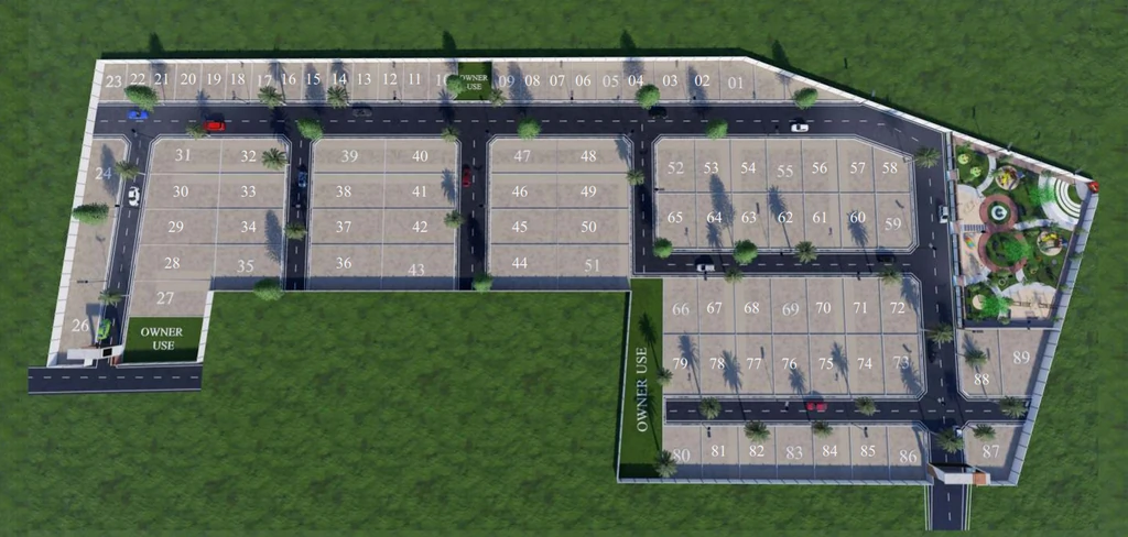 Master Plan of Shree Krishna Residency in Sulur, Coimbatore - Image 394329
