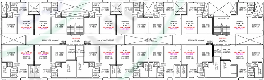 Floor Plan of Sun Suryansh Ananta in Nava Naroda, Ahmedabad - Image 394360