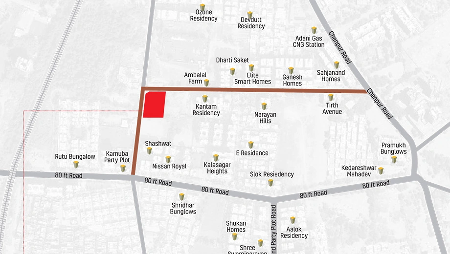 Location of Suradhyam Sattva in New Ranip, Ahmedabad - Image 394400