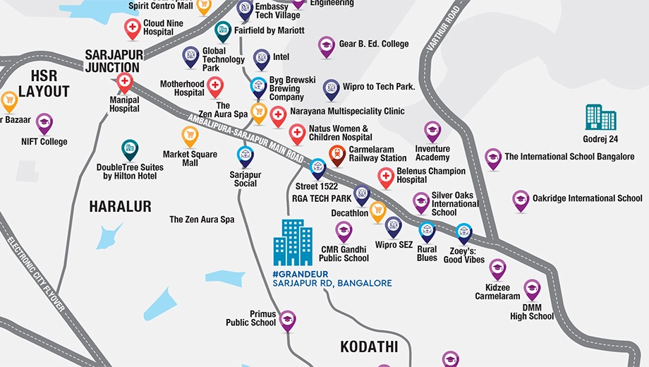 Location of Godrej Park Retreat Phase 2 - Image 394692