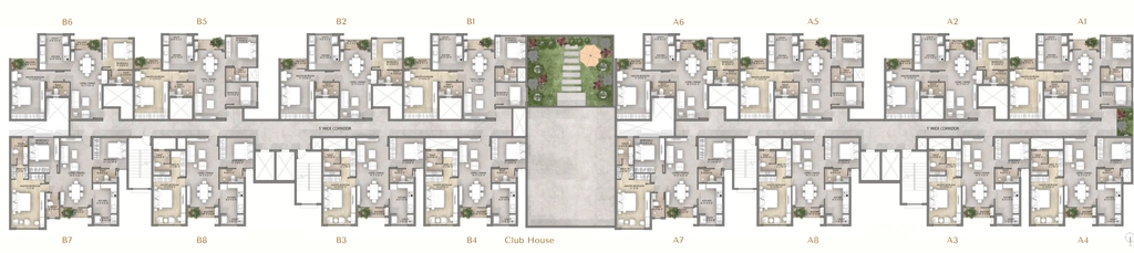 Floor Plan of Renaatus Varam in Kalapatti, Coimbatore - Image 394449