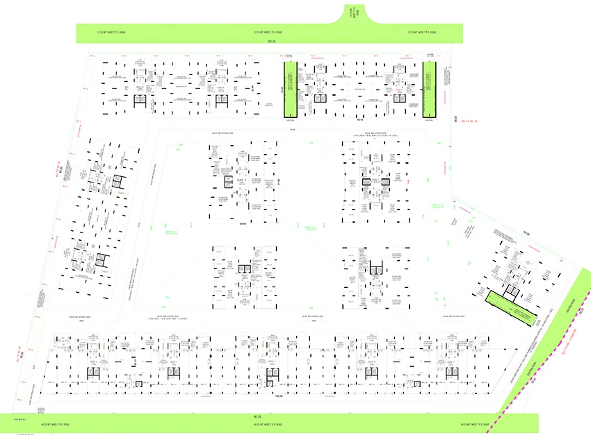Master Plan of Commercial Swagat Parishram in Ambawadi, Ahmedabad - Image 394453