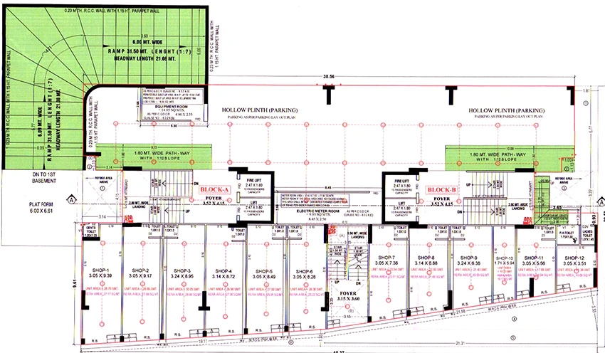 Master Plan of Commercial RMG Swastik Devkunj in Ghatlodiya, Ahmedabad - Image 394492