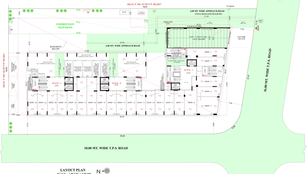 Master Plan of Commercial Shree Gokul Heritage in Kathwada, Ahmedabad - Image 394507