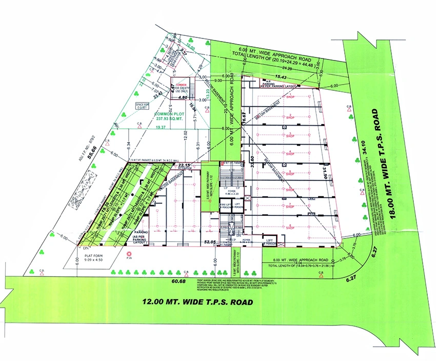 Master Plan of Maruti Shyam One in Nava Vadaj, Ahmedabad - Image 394511