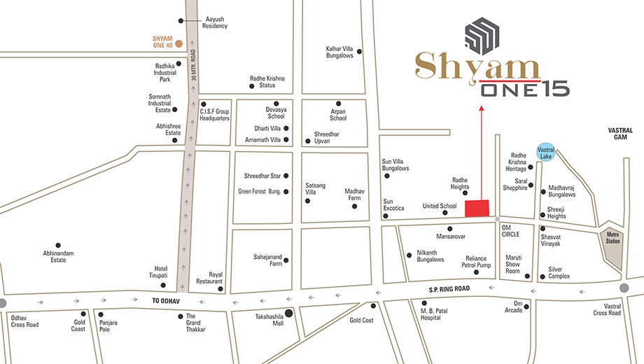 Location of Commercial Vega Shyam One 15 - Image 394531