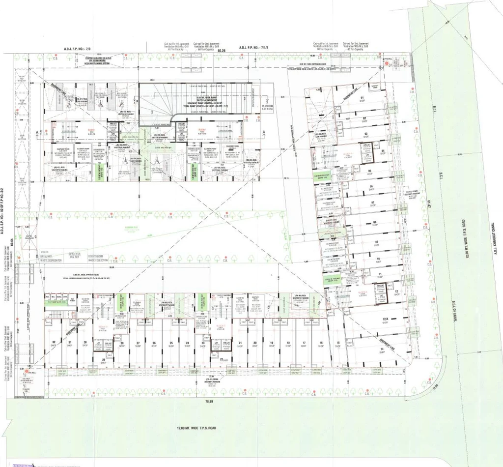 Master Plan of Vishv The Glory in Nava Naroda, Ahmedabad - Image 394549
