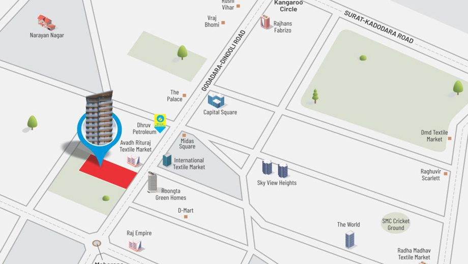 Location of Sumeru Heights - Image 394566
