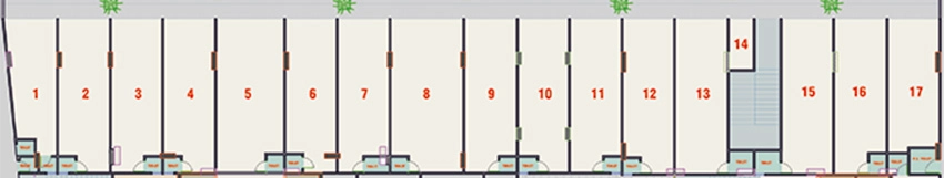 Floor Plan of Commercial Tirupati Enclave in Narolgam, Ahmedabad - Image 394614