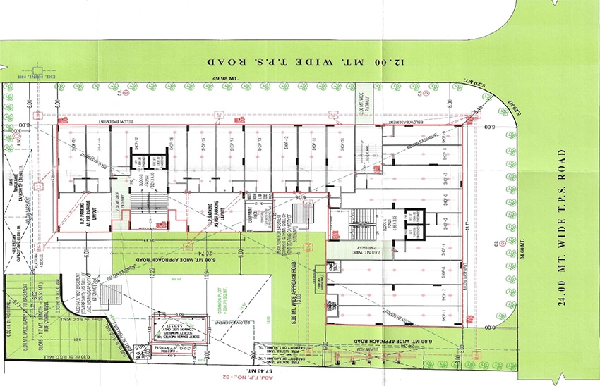 Master Plan of Vamika Satsang Pride in Lambha, Ahmedabad - Image 394656