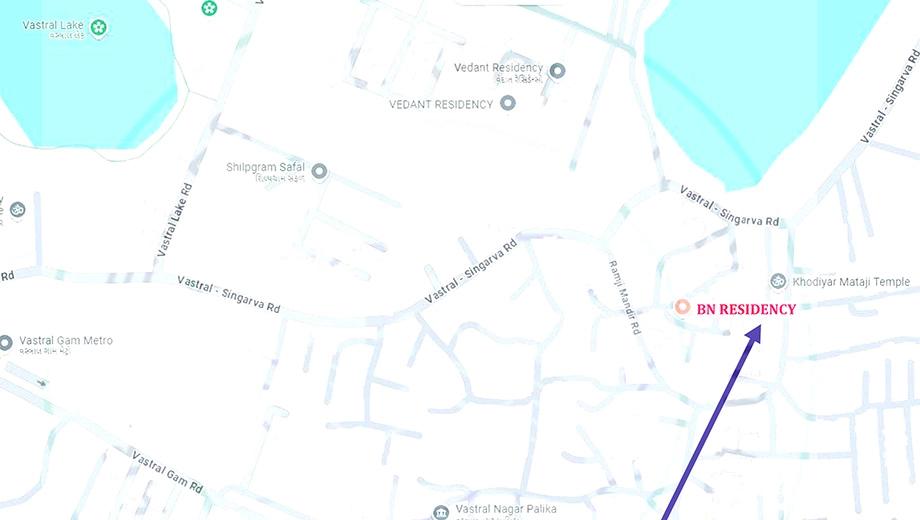 Location of Riddhi B N Residency - Image 394685
