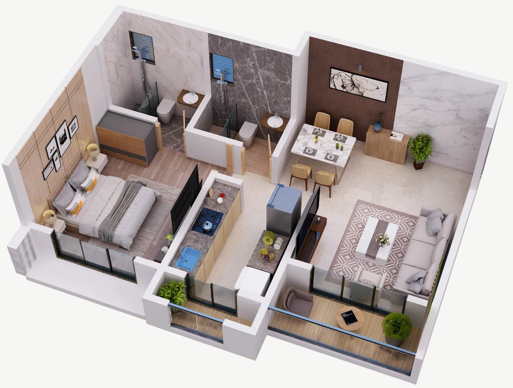 1 BHK Flat in Sanmati Raghukul Chsl in Dahisar East, Mumbai - Image 914491
