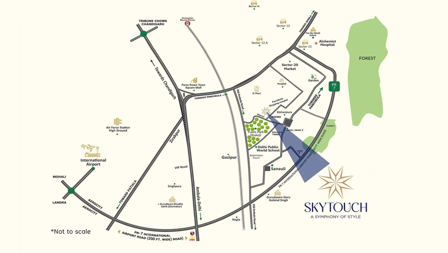 Location of SLPB Sky Touch - Image 394803