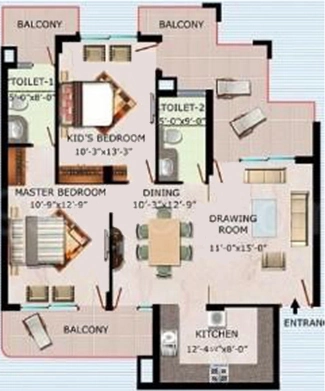 2 BHK Flat in Surya Towers in Zirakpur, Chandigarh - Image 914426