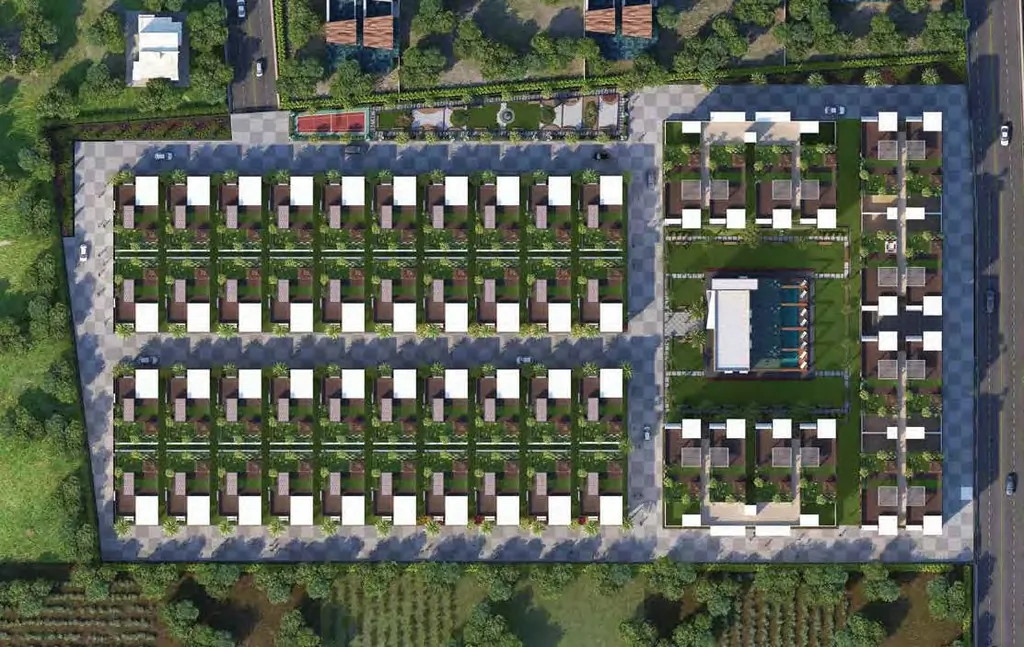 Master Plan of ARD Saavan Townhomes And Villas in Yapral, Hyderabad - Image 394910