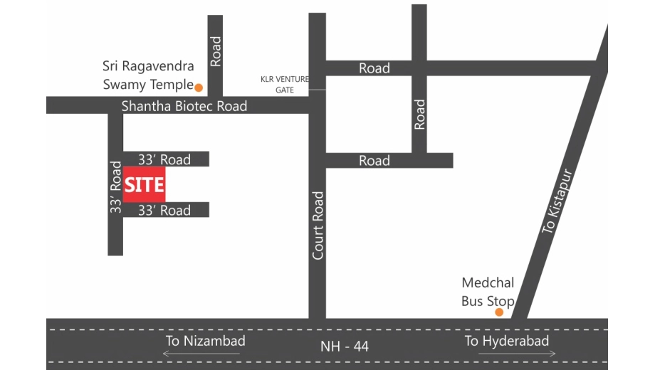 Location of KVSS Srinivasa Nilayam - Image 394937