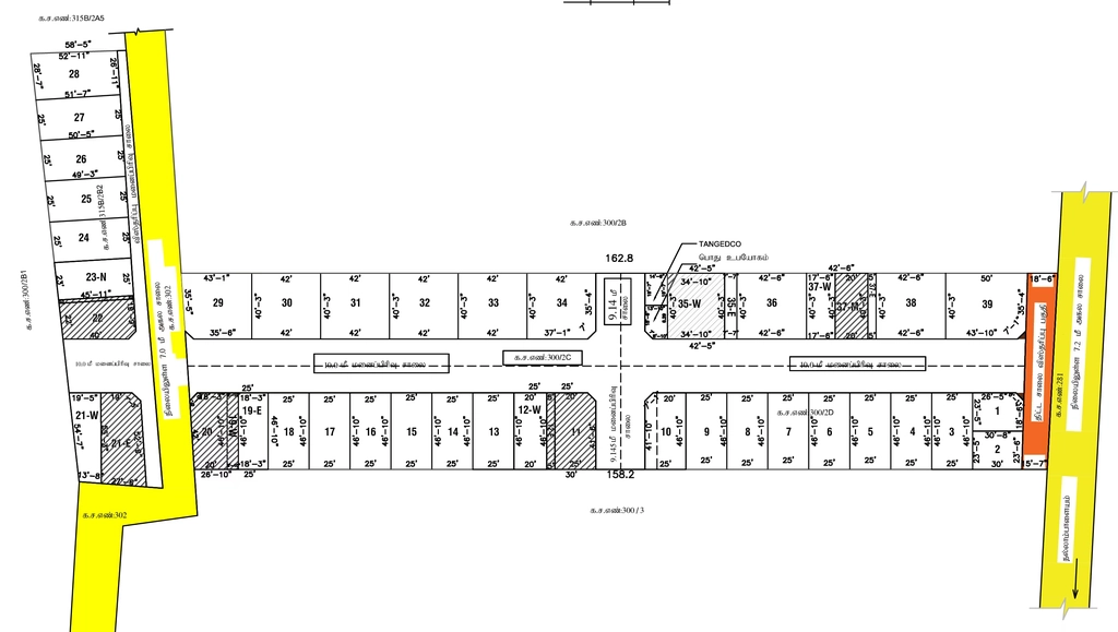 Master Plan of JMJ Amirtham Avenue in Nallampalayam, Coimbatore - Image 394950