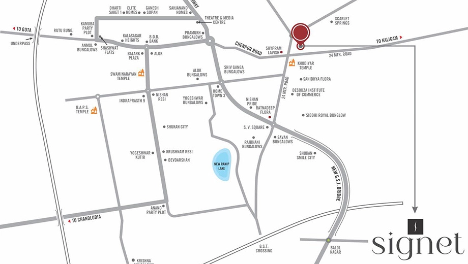 Location of Shayona Signet - Image 395735