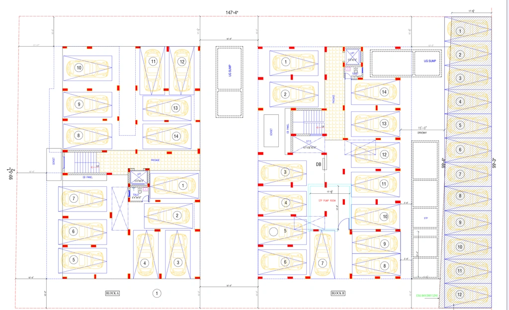 Master Plan of JMJ Mr Residency in Mettupalayam Road, Coimbatore - Image 394978