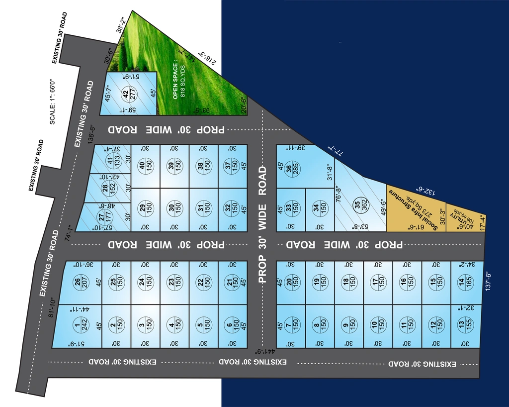 Master Plan of NSR Tirumala Hills 2 in Hayathnagar, Hyderabad - Image 394972