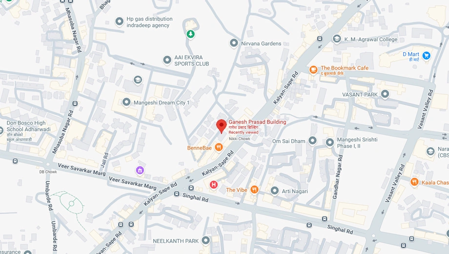 Location of Nirman Ganesh Prasad in Kalyan West, Thane - Image 396511