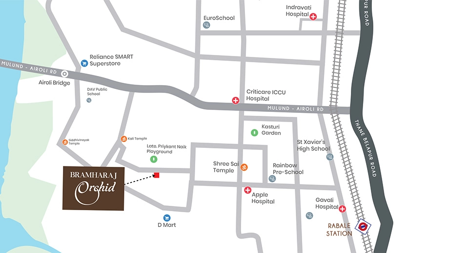 Location of Bramharaj Orchid - Image 396445