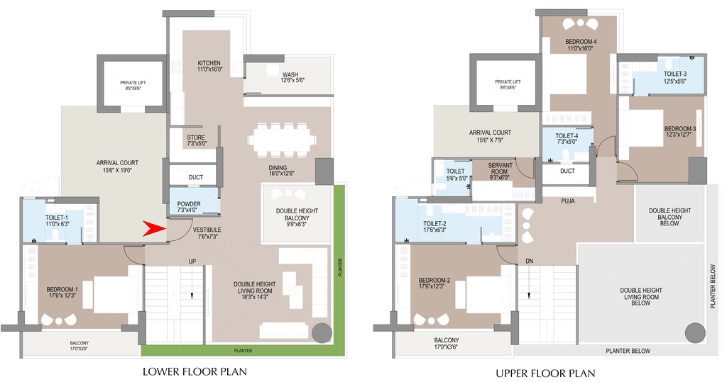 4 BHK Duplex in Aristo Amaya in Gota, Ahmedabad - Image 914784