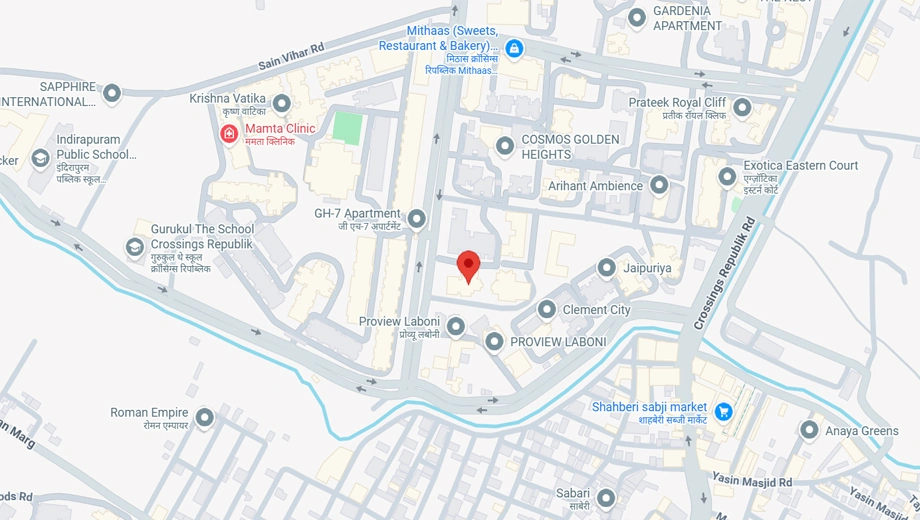 Location of Balaji Foster Heights - Image 395084