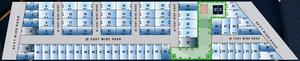 Master Plan of Pramukh Prem Majestica in Jahangirabad, Surat - Image 395802