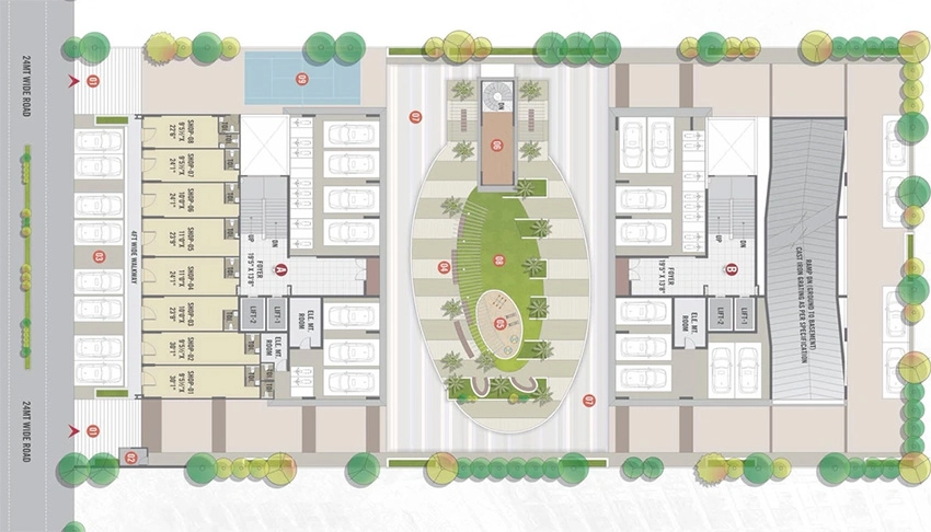 Master Plan of Commercial Arise Ekant in Chandkheda, Ahmedabad - Image 395244