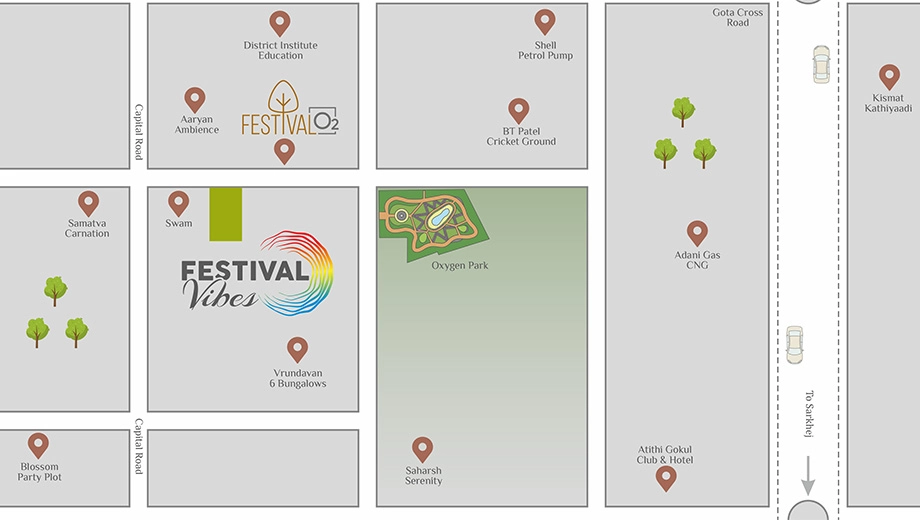 Location of Festival Vibes - Image 395266
