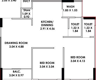 2 BHK Flat in Hariom Neelkanth Space in Sanand, Ahmedabad - Image 914594
