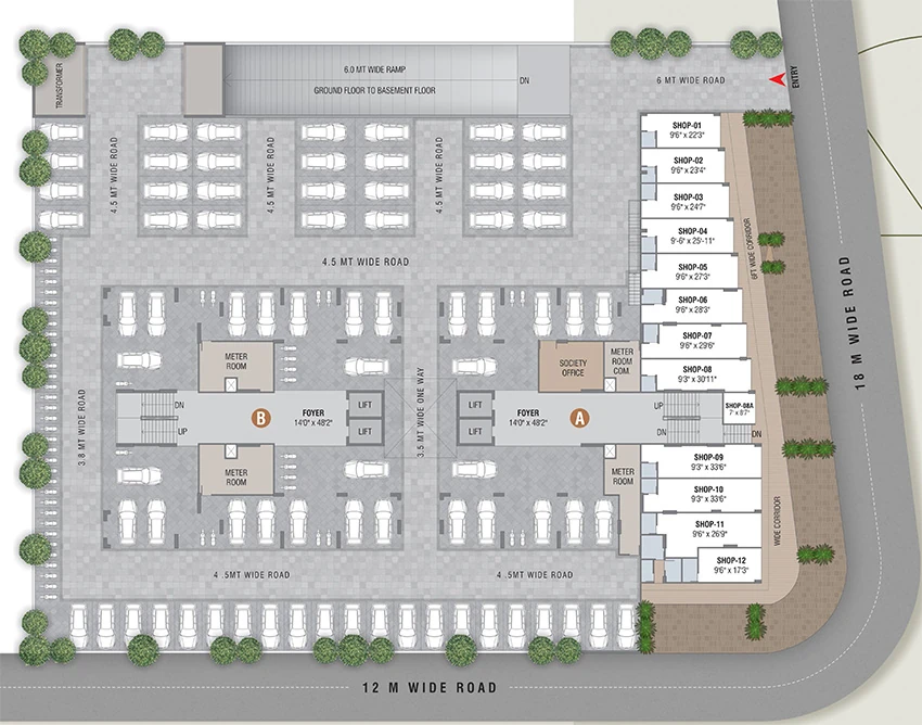 Master Plan of Karnavati Elysium in New Maninagar, Ahmedabad - Image 395316