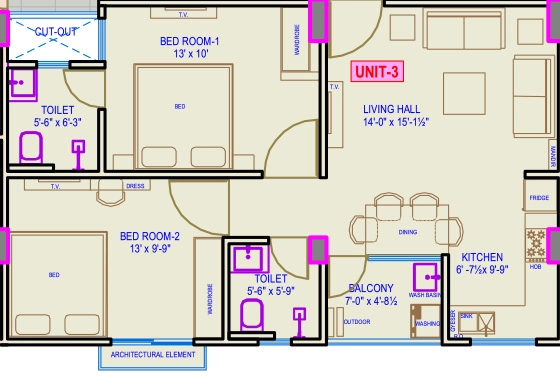 2 BHK Flat in Turban Ecoworld 4 in Kanakpura, Jaipur - Image 914825