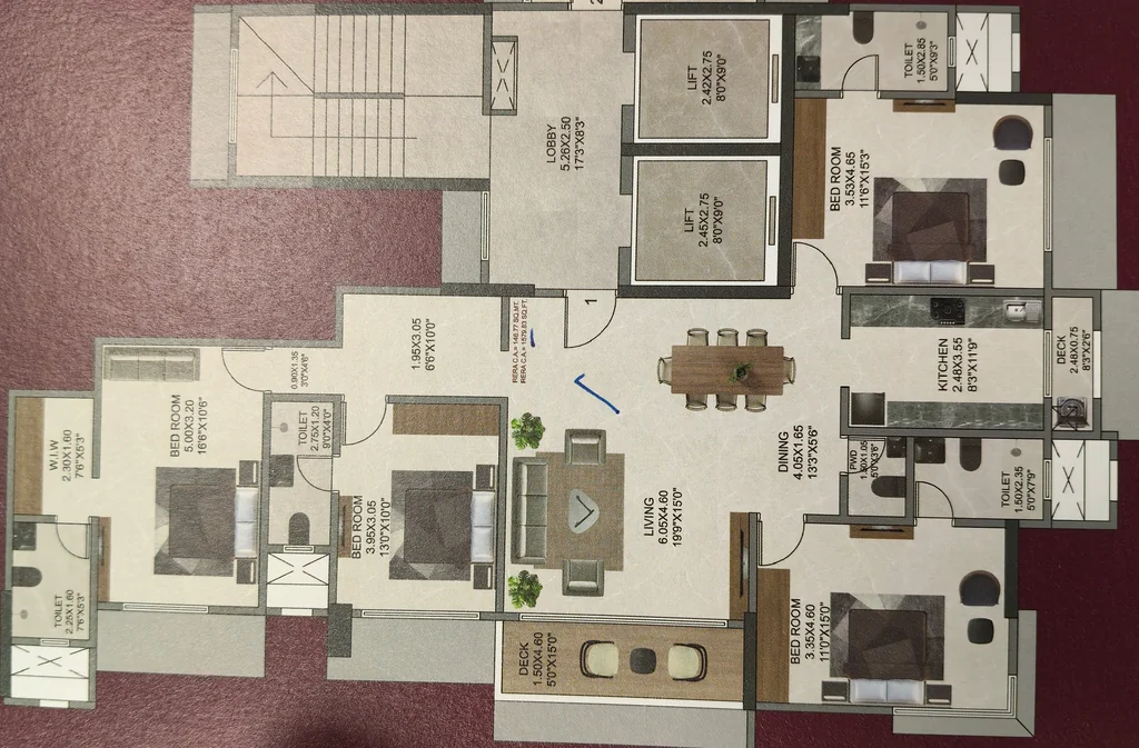 4 BHK Flat in Sahakar The Vibe in Goregaon West, Mumbai - Image 915755