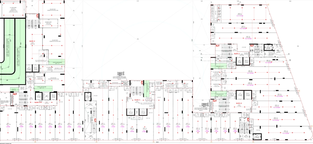 Floor Plan of Commercial Omkar Downtown in Nikol, Ahmedabad - Image 395384