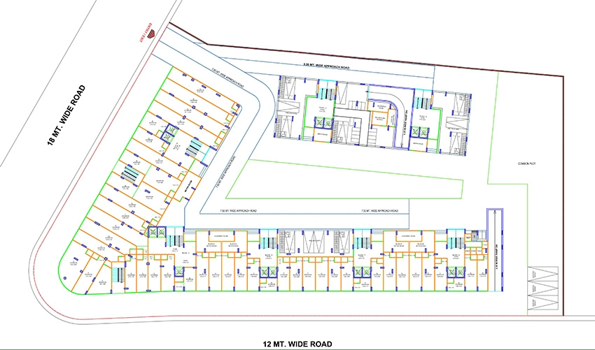 Master Plan of Commercial Resset The Park in South Bopal, Ahmedabad - Image 395392